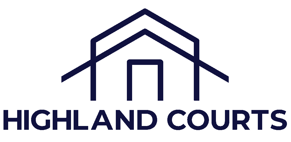 Highland Courts Logo highland courts logo